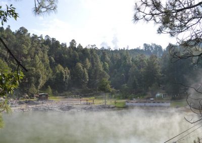 Niebla en Los Azufres